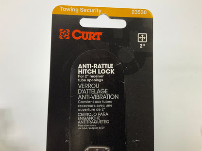 CURT 23530 Anti-Rattle Hitch Lock Pin For 2'' Receiver Hitches, 5/8'' Locking Pin