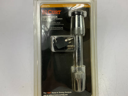 Curt 23579 Trailer Hitch Lock Locking Pin 5/8'' Pin For 2'' X 2'' Receiver Tubes