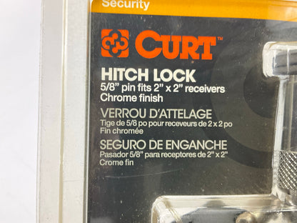 Curt 23579 Trailer Hitch Lock Locking Pin 5/8'' Pin For 2'' X 2'' Receiver Tubes