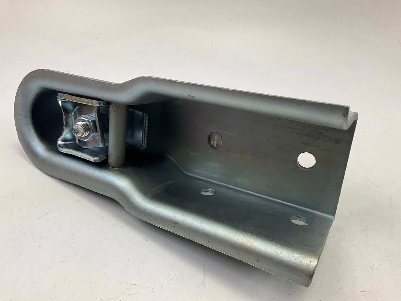 CURT 25100 2'' Straight-Tongue Coupler Posi-Lock (3'' Channel, 5,000 Lbs., Zinc)
