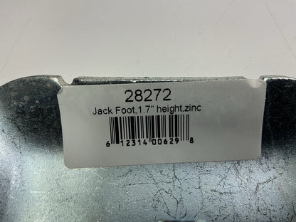 CURT 28272 Pin-On Jack Foot (For 2'' Tube, 2,000 Lbs, 1-11/16'' Height)