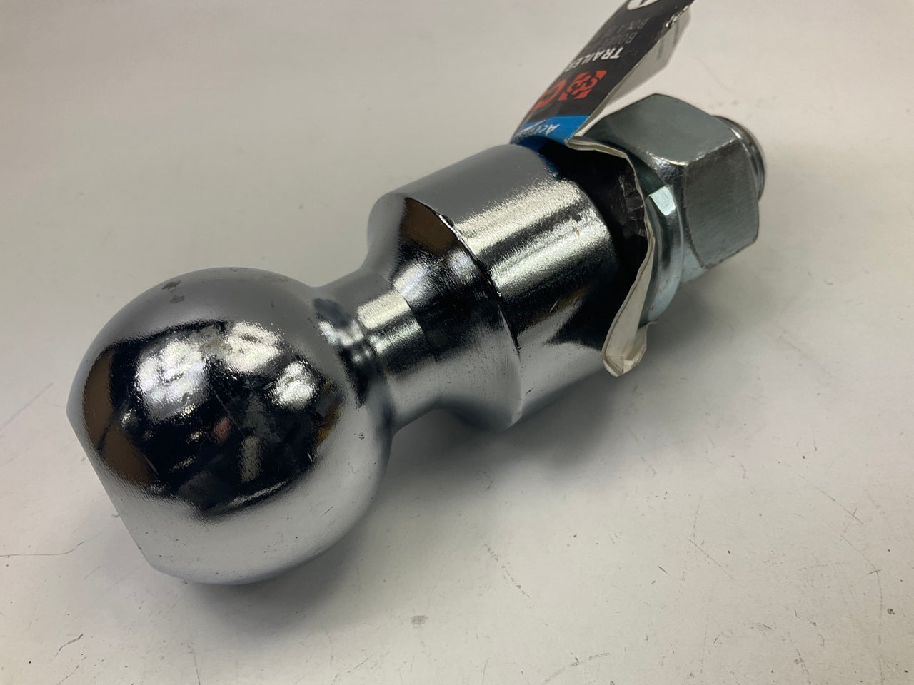 CURT 40033 2'' Trailer Ball (1'' X 2-1/8'' Shank, 1'' Rise, 6,000 Lbs., Chrome)