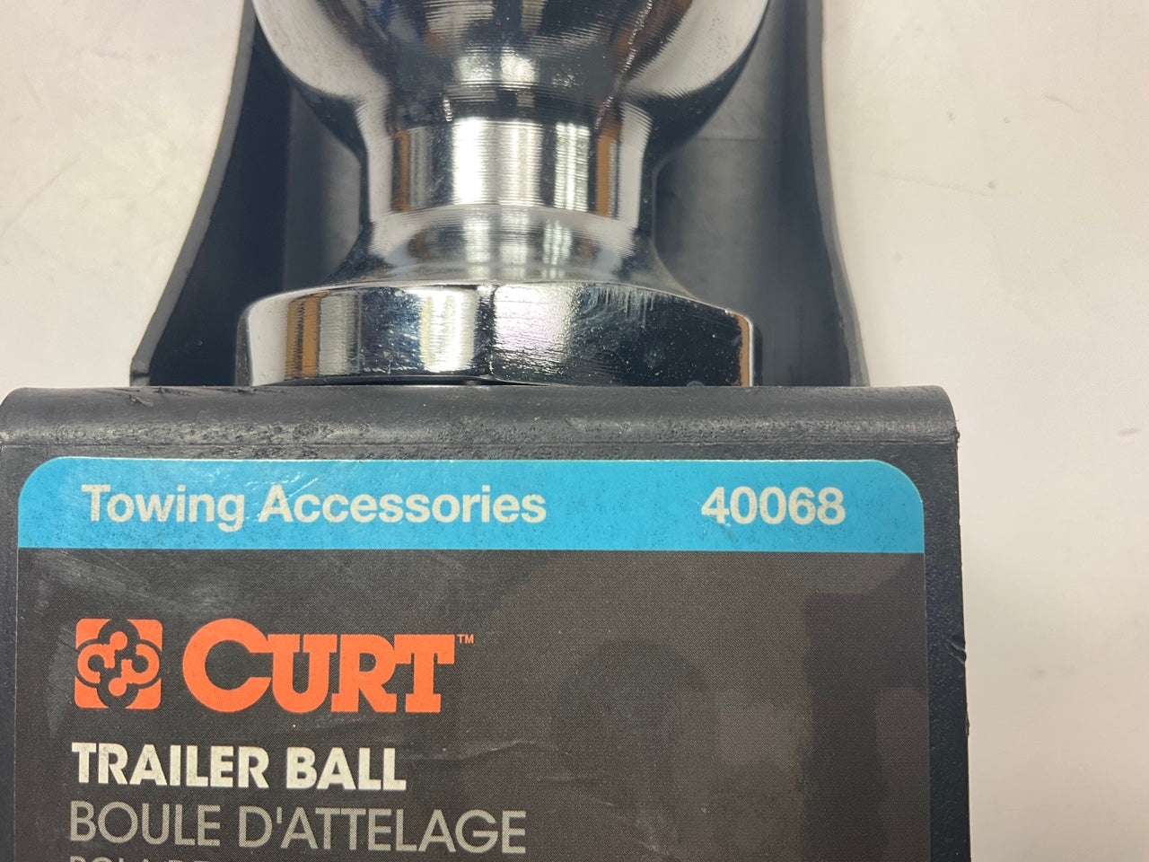 Curt 40068 2-5/16'' Trailer Ball, 1-1/4'' X 2-5/8'' Shank, 10,000 Lbs., Chrome