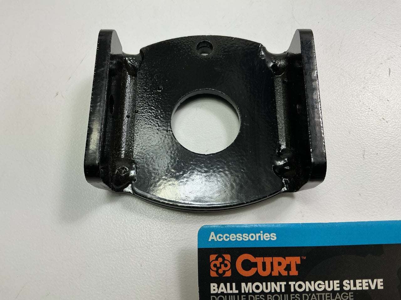 CURT 45007 Trailer Ball Mount 2-1/2'' Tongue Sleeve, 1'' Hole