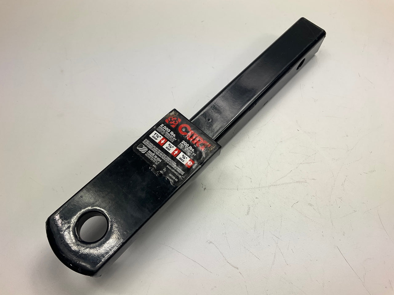 Curt 45019 Class 1 Ball Mount, 1-1/4'' Shank, 2,000 Lbs, 1-1/4'' Drop, 9-3/4'' Long