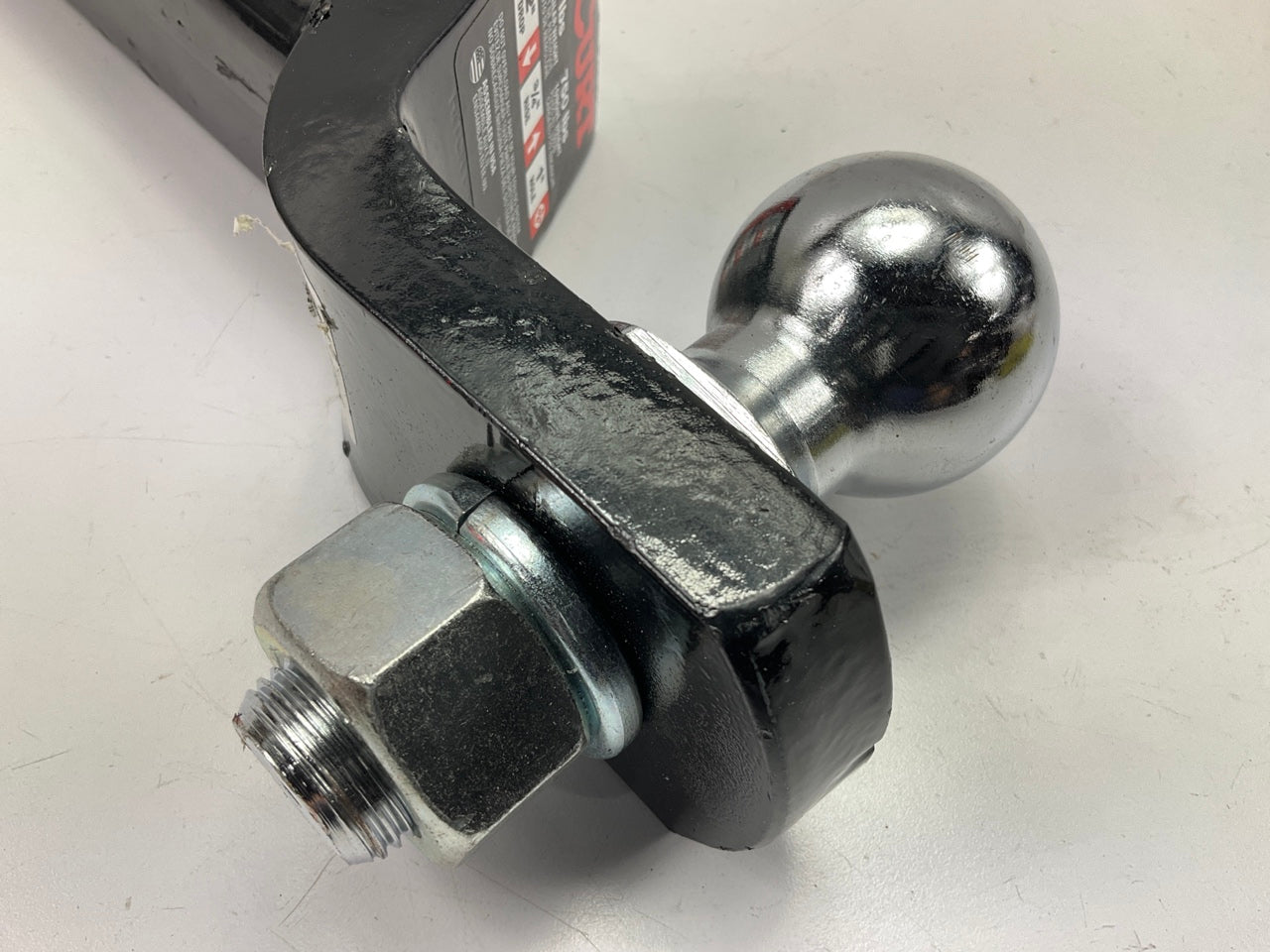 Curt 45036 Trailer Hitch Ball Mount, For 2'' Receiver, 2'' Drop, 3/4'' Rise 7500 LB