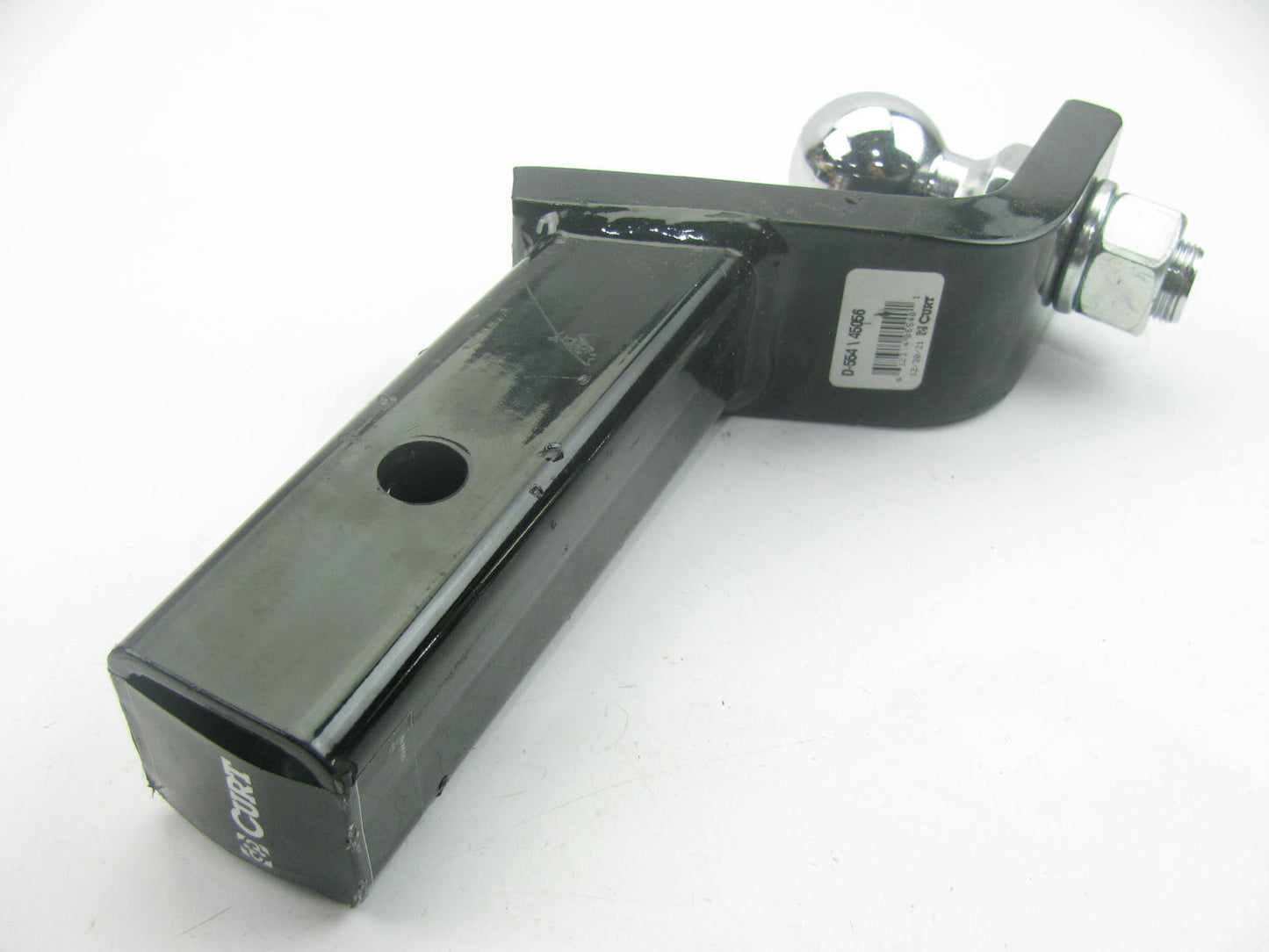 CURT 45056 2'' Loaded Ball Mount Trailer Hitch, 4'' Drop, 750 Lbs (NO Hitch Pin)
