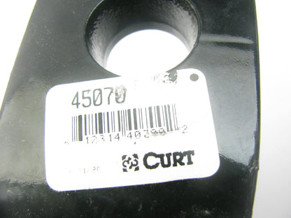 Curt 45070 Class 3 Ball Hitch Mount For 2'' Receivers, 6'' Drop , 4'' Rise, 1'' Hole