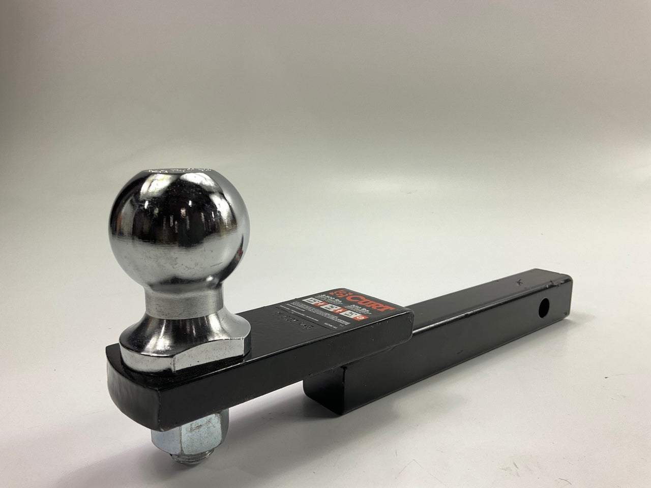 COMES AS IS, CURT 45147 Trailer Hitch Mount, 2-Inch Ball, For 1-1/4-In Receiver