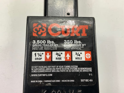 COMES AS IS, CURT 45147 Trailer Hitch Mount, 2-Inch Ball, For 1-1/4-In Receiver