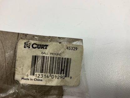 Curt 45329 Magnum 2'' Heavy Duty Ball Mount 4'' Drop, 1-1/4 Inch Hole - 15,000 LBs