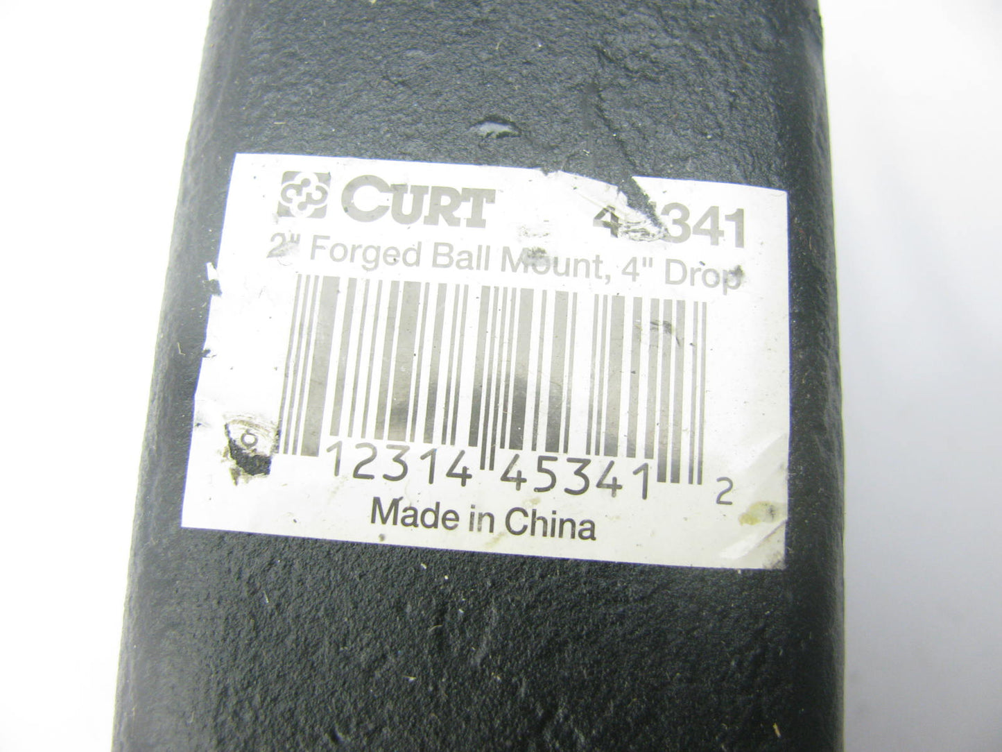 Curt 45341 2'' Receiver, 4'' Drop, 3'' Rise 1-1/4'' Mounting Ball Hole, 16000 Lbs