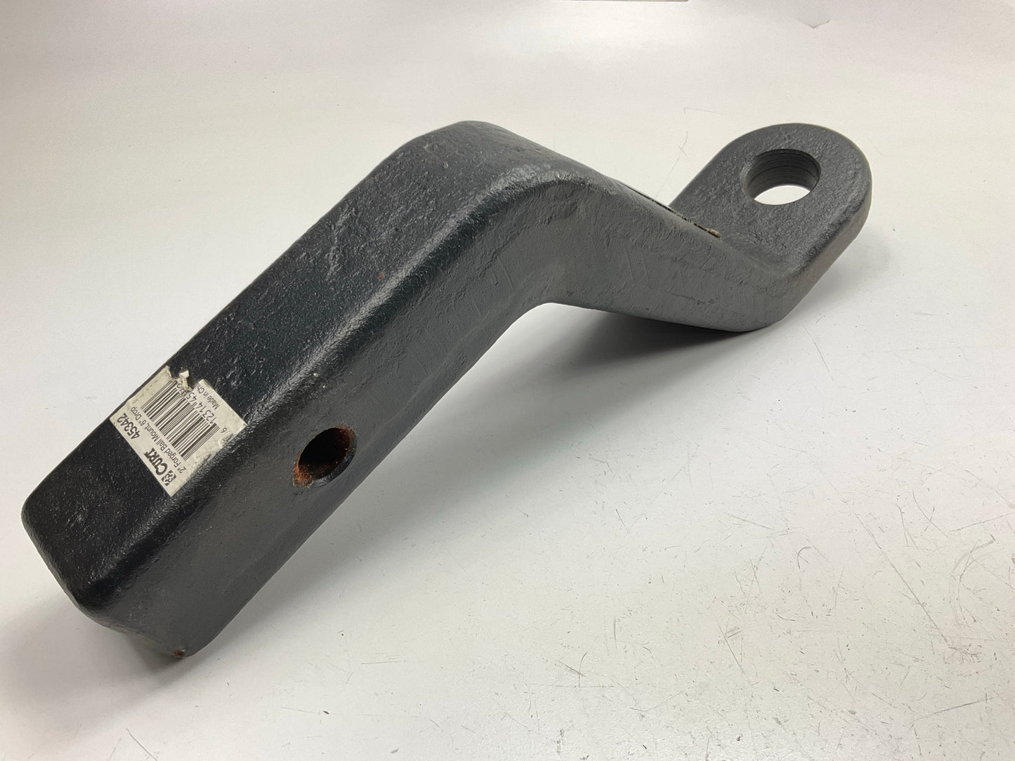 HAS RUST CURT 45342 Class V Forged 2'' Ball Mount, 6'' Drop, 17000 Lbs 1-1/4'' Hole