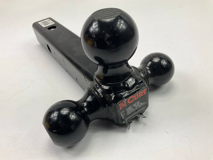CURT 45652 Tri-Ball 2'' Trailer Hitch Ball Mount With 1-7/8'', 2'', 2-5/16'' Balls