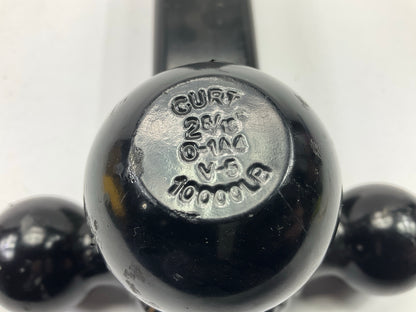 CURT 45652 Tri-Ball 2'' Trailer Hitch Ball Mount With 1-7/8'', 2'', 2-5/16'' Balls