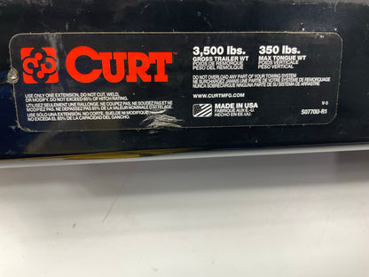 SCRATCHED  CURT 45780 Trailer Hitch Receiver Adapter Reducer, 2'' To 1-1/4'' Shank