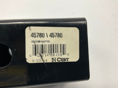SCRATCHED  CURT 45780 Trailer Hitch Receiver Adapter Reducer, 2'' To 1-1/4'' Shank