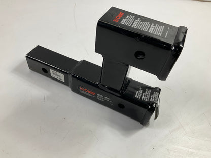 CURT 45792 2'' Dual Receiver Extender / Adapter 8'' Length, 5-3/4'' Rise, 3500 Lbs