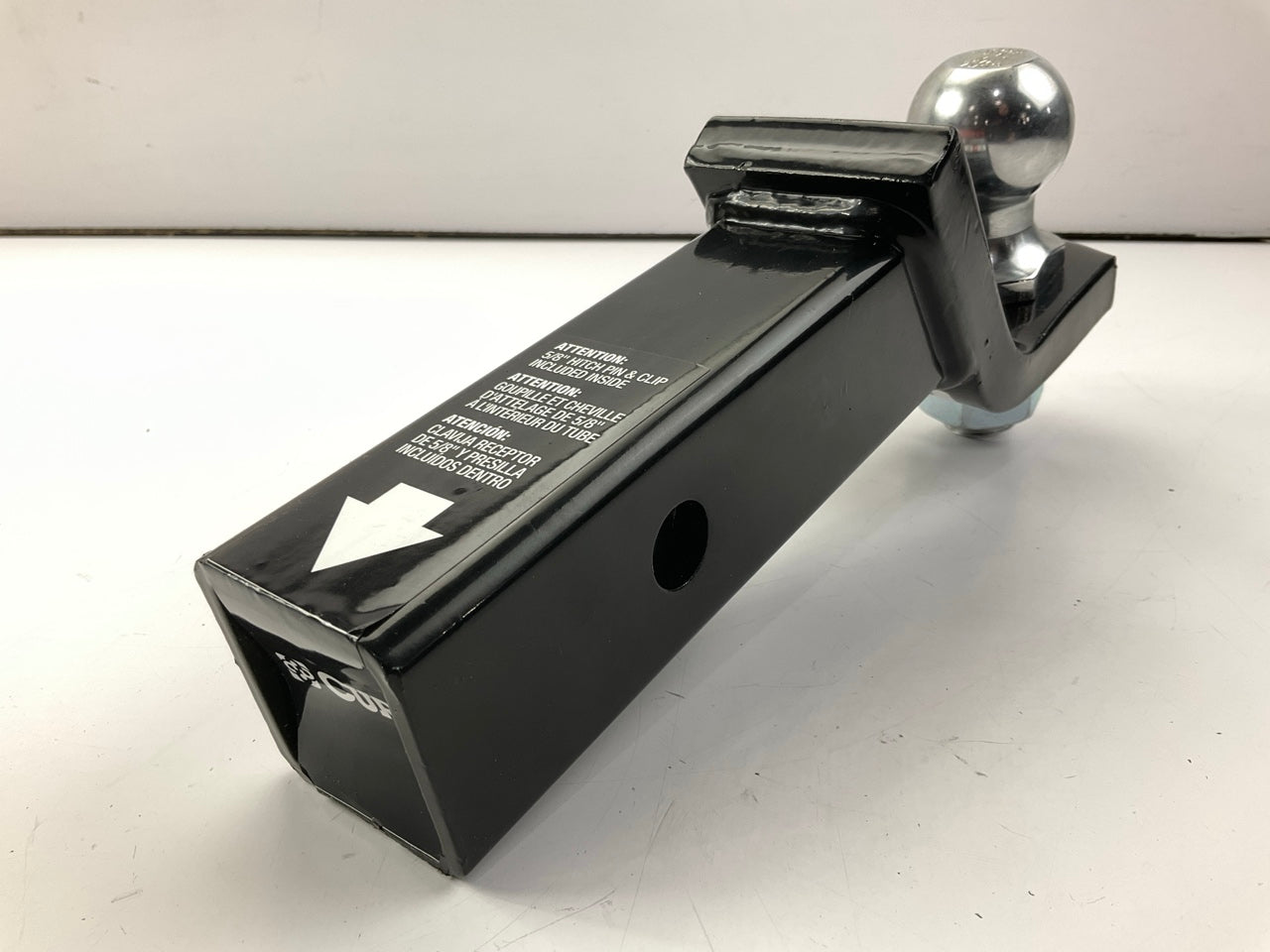 Curt 45834 Loaded Hitch Ball Mount With 1-7/8'' Ball, Safety Pin & Clip  2'' Drop