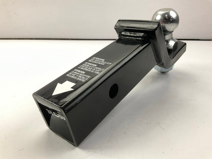 Curt 45834 Loaded Hitch Ball Mount With 1-7/8'' Ball, Safety Pin & Clip  2'' Drop
