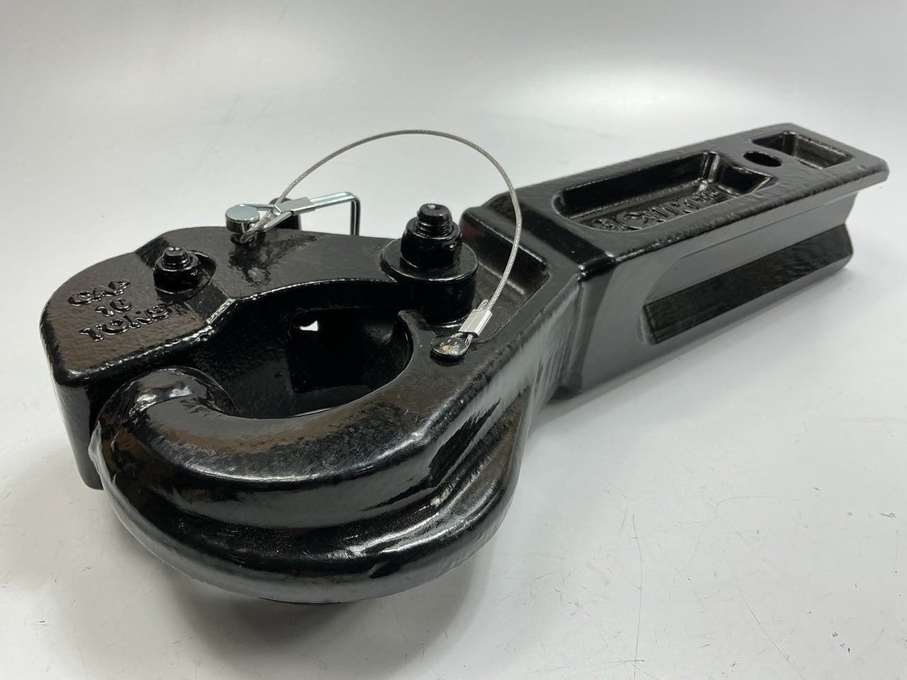 CURT 4801 Pintle Hook Hitch 20K Lbs For 2.5'' Receiver Standard Shank Heavy Duty