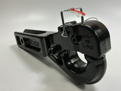 CURT 4801 Pintle Hook Hitch 20K Lbs For 2.5'' Receiver Standard Shank Heavy Duty
