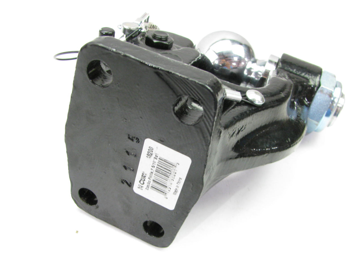 Curt 48200 Ball & Pintle Hitch (2-5/16'' Ball, 16,000 Lbs. Max Capacity)