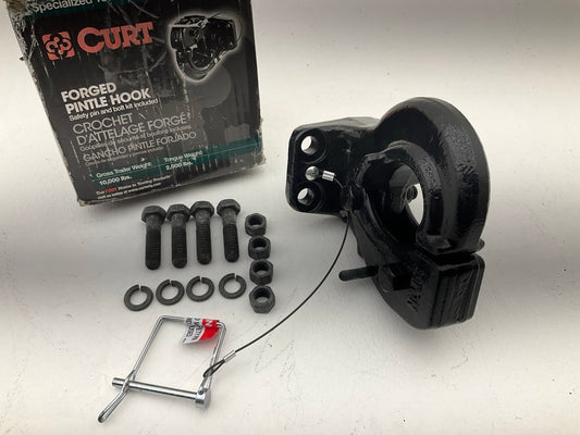 NEW CURT 48205 Pintle Hook Hitch 10,000 Lbs For 2-1/2 To 3-Inch Ring 5 Ton