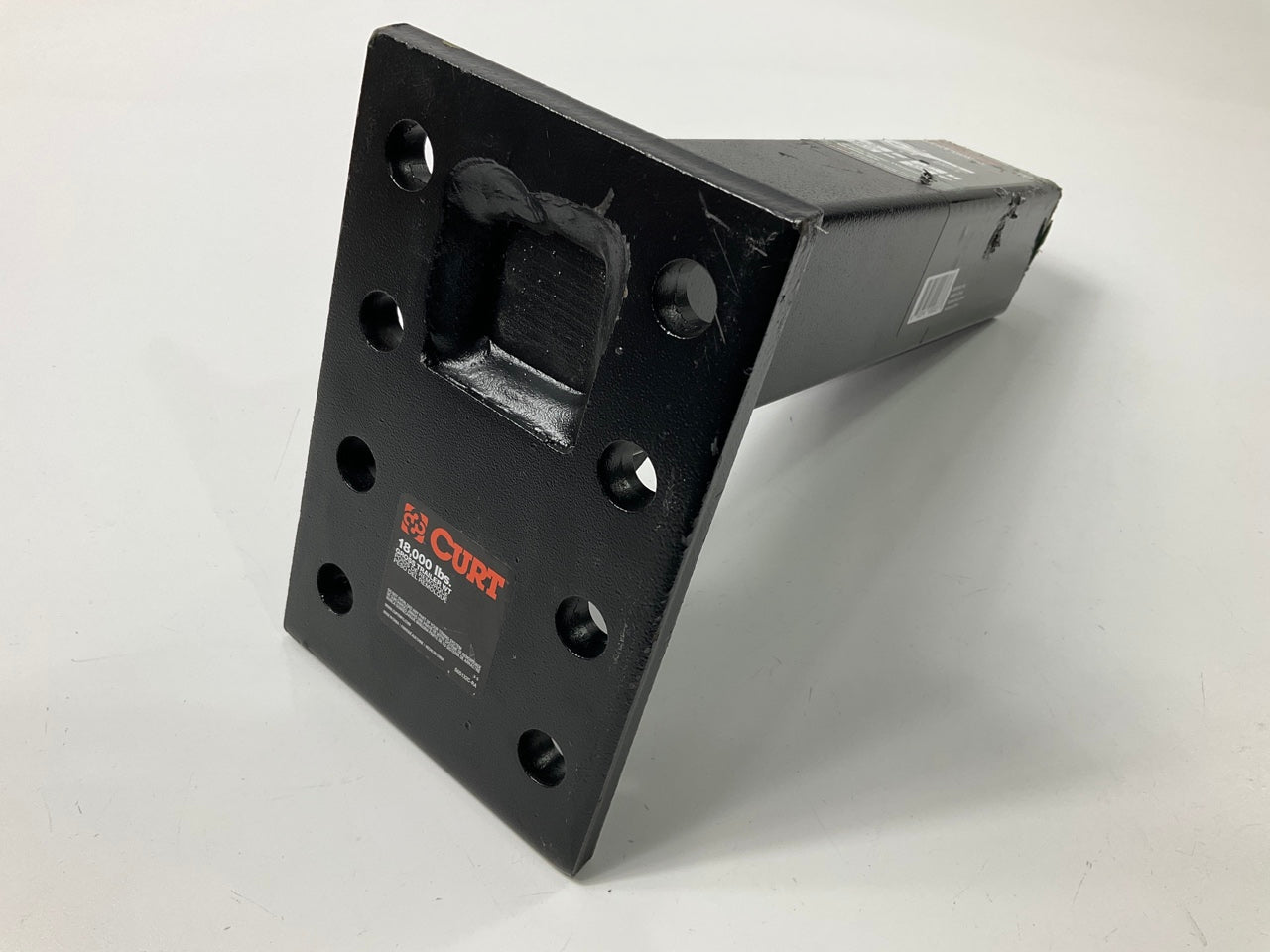 CURT 48329 Adjustable Pintle Mount 2-1/2'' Shank, 18,000 Lbs, 7'' High, 8'' Long