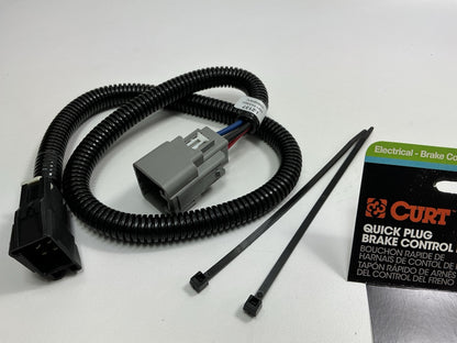 CURT 51373 Brake Control Wiring Harness Connector, Quick Plug Trailer Control