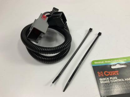 CURT 51437 Quick Plug Electric Trailer Brake Controller Wiring Harness