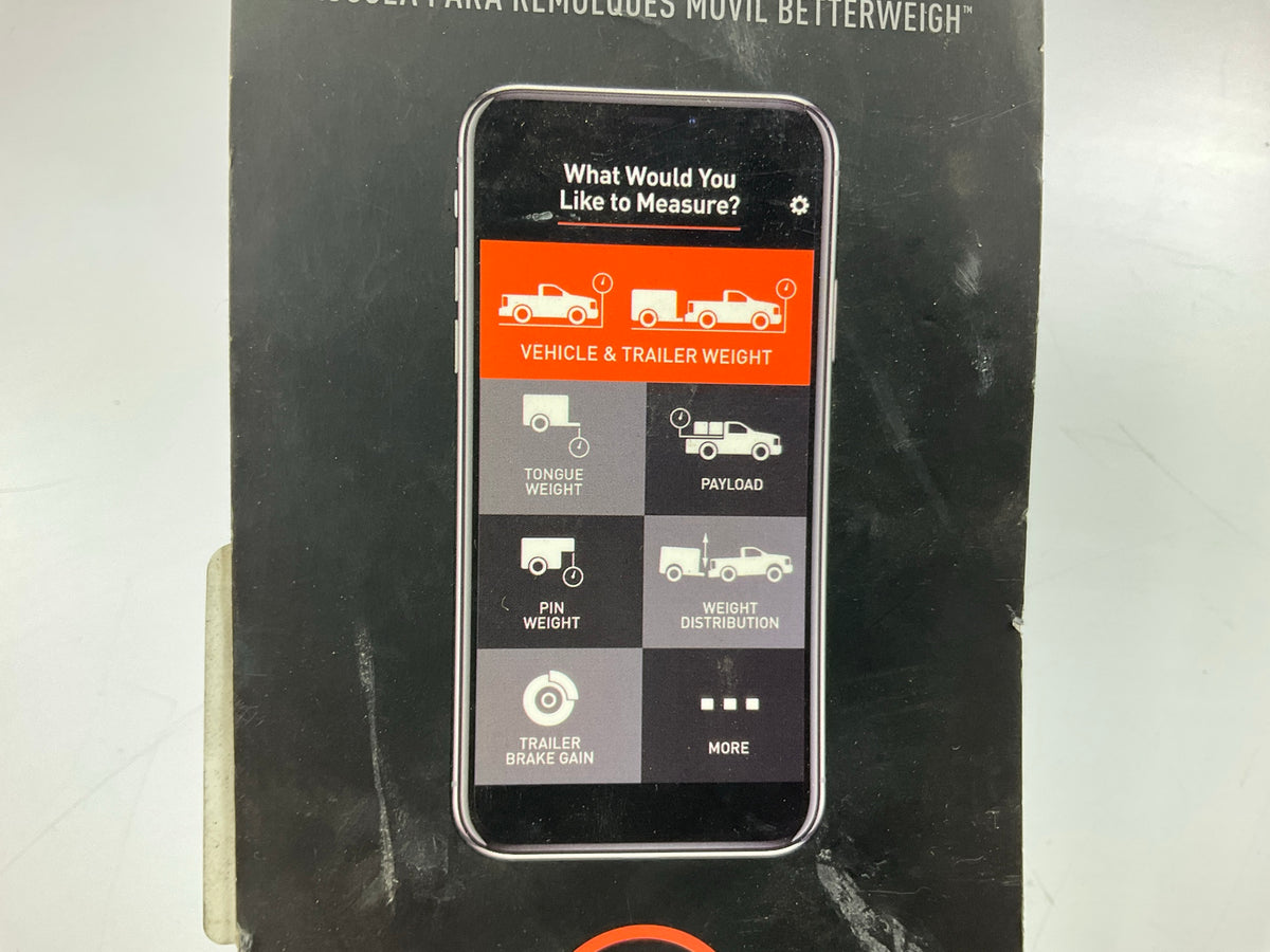 Curt 51701 Better Weigh Mobile Towing Tow Scale