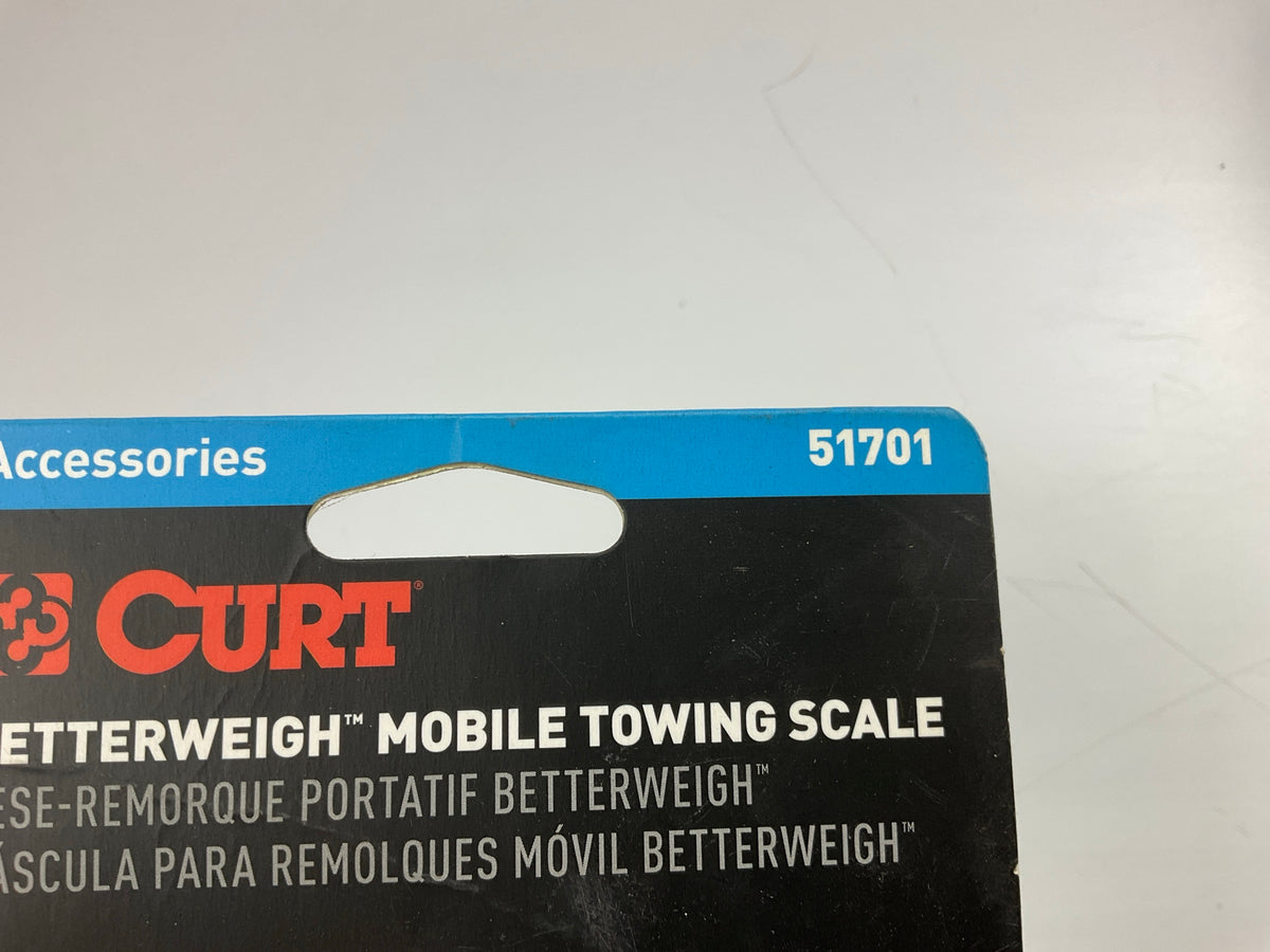Curt 51701 Better Weigh Mobile Towing Tow Scale