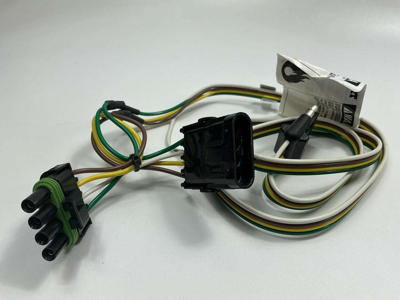 CURT 55315 Vehicle-Side 4-Pin Trailer Wiring Wire Harness 4-Way Flat Harness