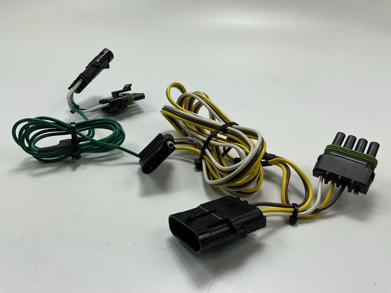 Curt 55356 Trailer Wiring Harness Connector Kit For 1991-1997 Jeep Wrangler