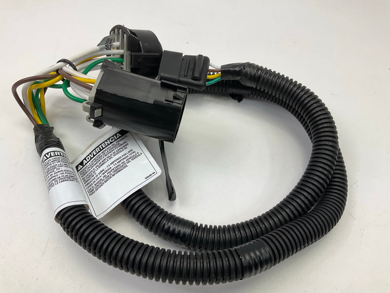 Curt 55384 Replacement 4-Way Trailer Wiring Harness, Vehicle Side