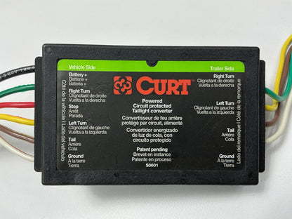 Curt 56146 Powered Taillight Electrical Converter Trailer Lighting Kit