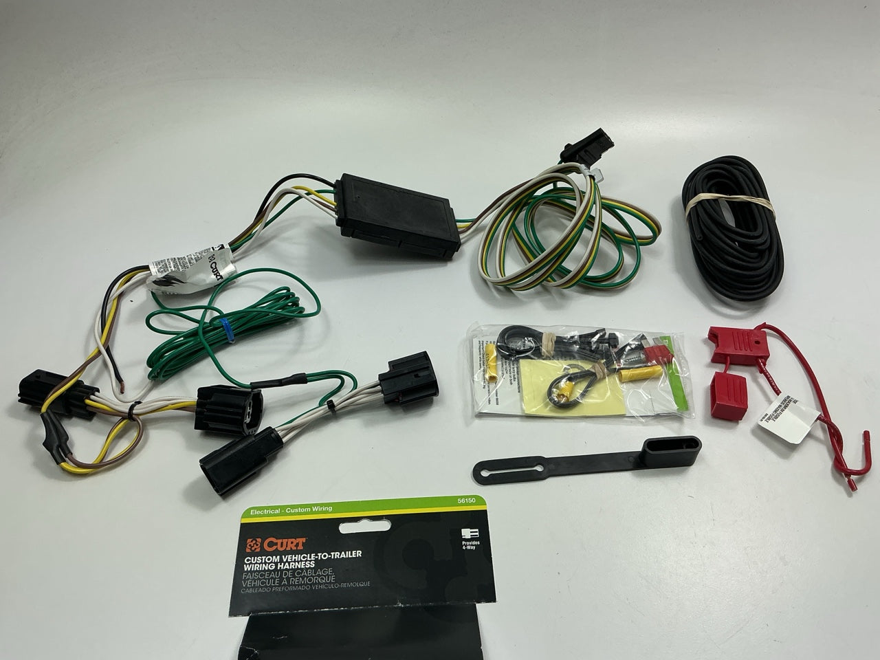 Curt 56150 Trailer Wiring Harness Connector Kit For 2011-2016 Town & Country