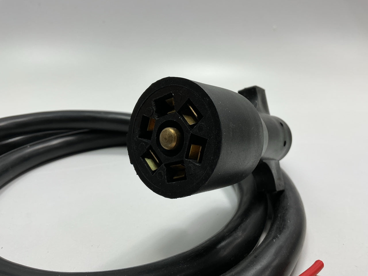 CURT 56621 Replacement 7-Pin RV Blade 7-Way Trailer Wiring Harness Plug