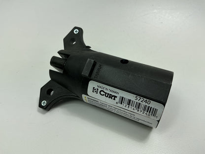 Curt 57240 Electrical Adapter (7-Way RV Blade Vehicle To 4-Way Flat Trailer)