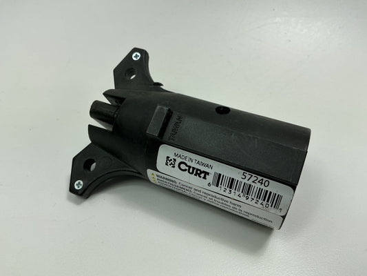 Curt 57240 Electrical Adapter (7-Way RV Blade Vehicle To 4-Way Flat Trailer)