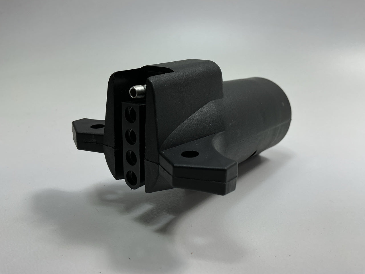 CURT 57251 Trailer Connector Plug Adapter (7-Way RV Blade Vehicle To 5-Way Flat)