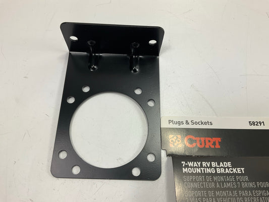 Curt 58291 Connector Mounting Bracket For 7-Way RV Blade (Curt 58150 Or 58220)