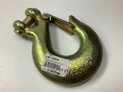 Curt 81910 1/2'' Safety Latch Clevis Hook (35,000 Lbs, 5/8'' Pin)