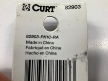 CURT 82903 Threaded Quick Link Trailer Safety Chain Hook Carabiner Clips 1760 Lb
