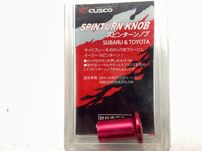 Cusco E-brake Spin Turn Drift Knob Button Red For WRX FRS BRZ Toyota 86 GT86