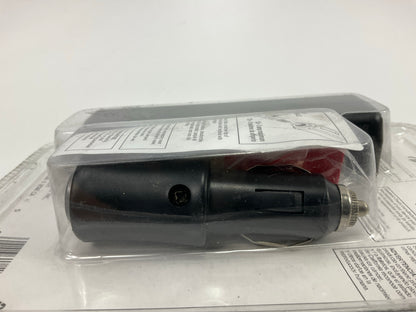 Custom Accessories 23600 12V Lighted Aluminum Triple Socket With USB