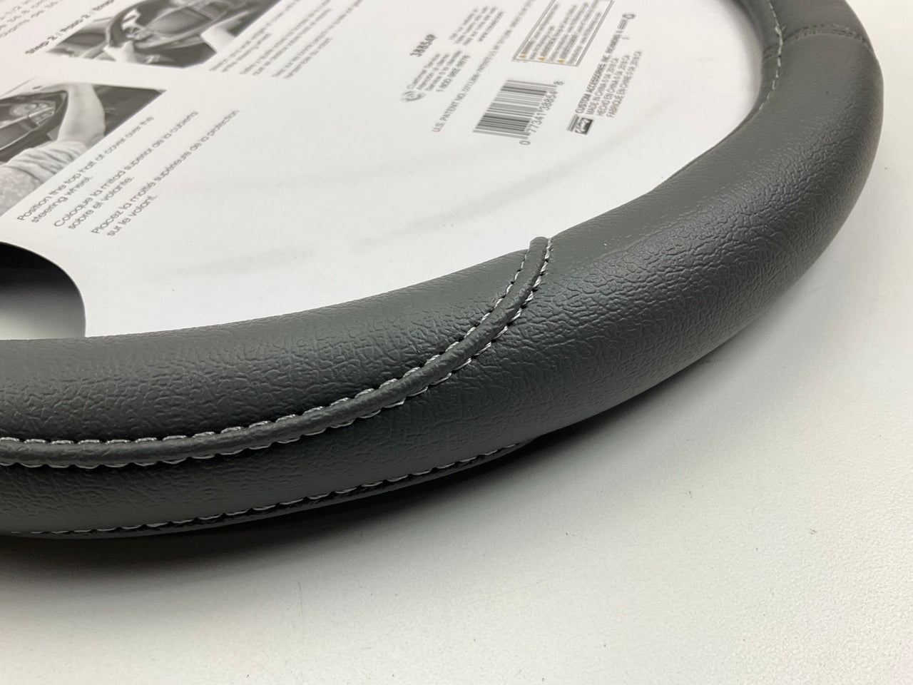 Custom Accessories 38854P EZ Stretch On Core Steering Wheel Cover 14.5''-15.5''