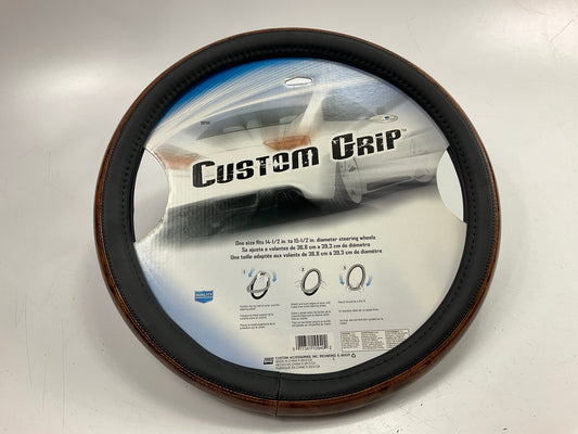 Custom Accessories 39755 Steering Wheel Cover For 14-1/2'' To 15-1/2'' Diam Wheels