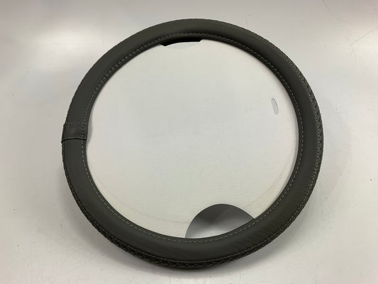 Custom Accessories 39764 Steering Wheel Cover 14-1/2'' To 15-1/2'' OD - GRAY